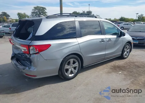2018 Honda Odyssey Ex-L из США, поврежденный, VIN 5FNRL6H74JB021794